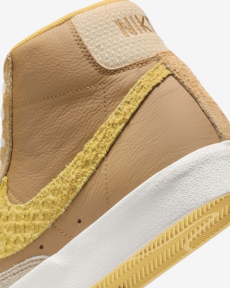 Nike blazer high hombre dorados online